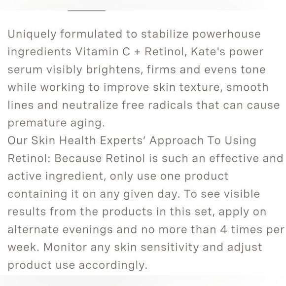 Kate Somerville Retinol & Vitamin C Anti-Aging Power Serum - Picture 5 of 11